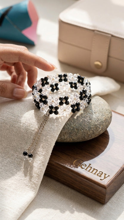 Crystal Flower Bracelet