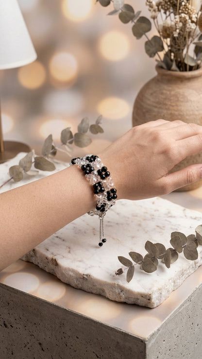 Crystal Flower Bracelet