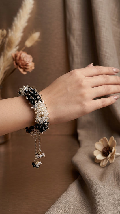 Elegant Crystal Gajra Bracelet