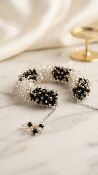 Elegant Crystal Gajra Bracelet