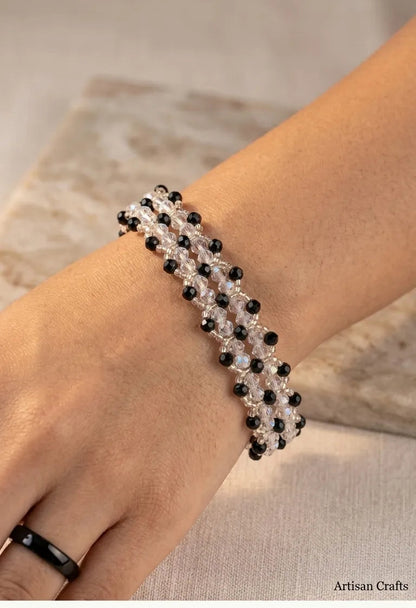 Onyx Wave Bracelet