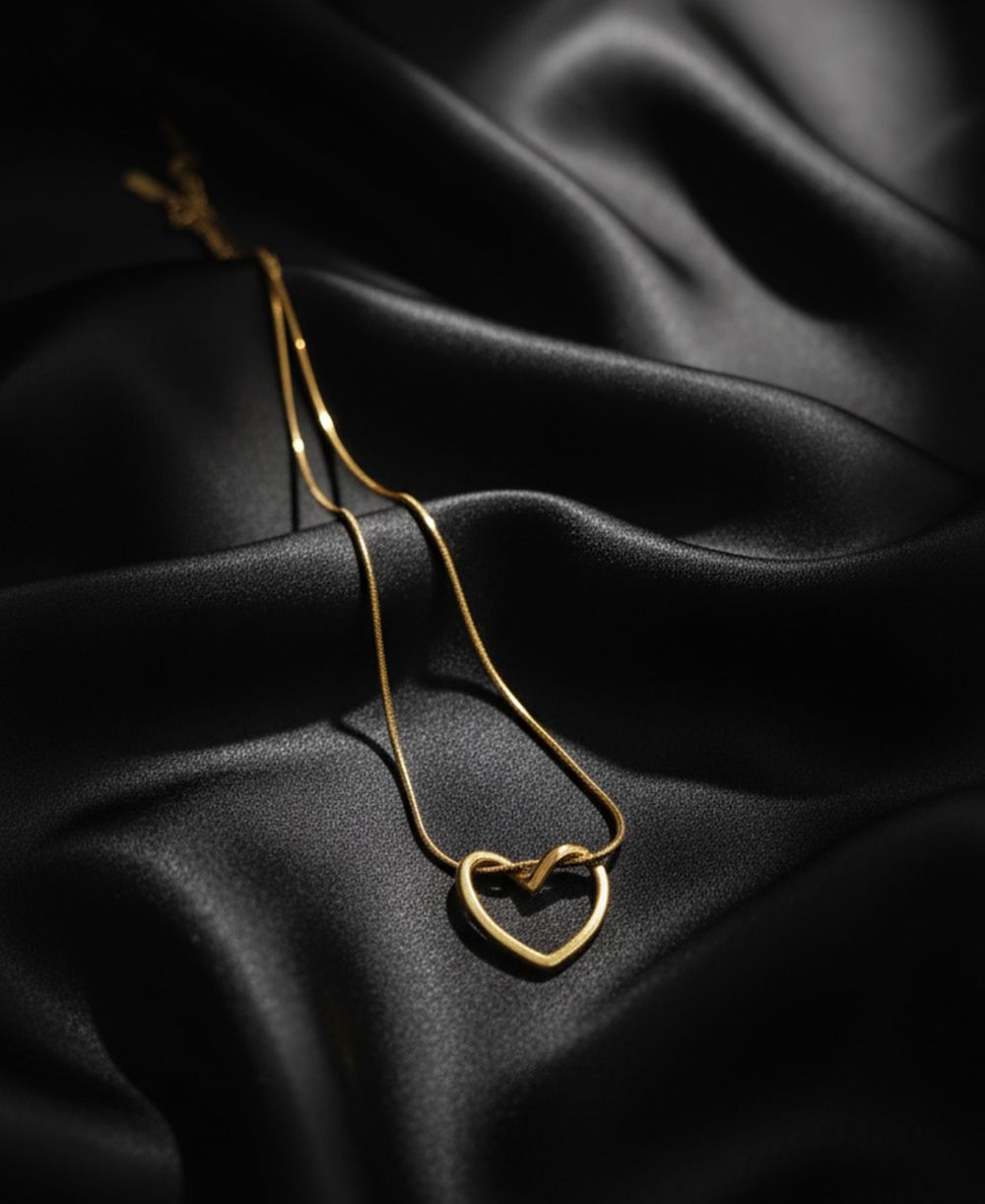 Open Heart Bracelet (Gold)