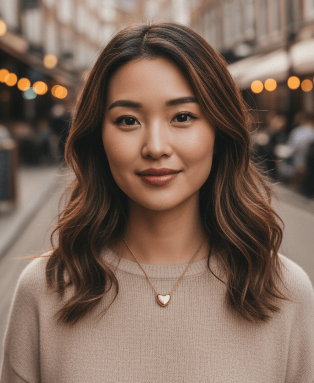 Puffy Heart Pendant (Gold)