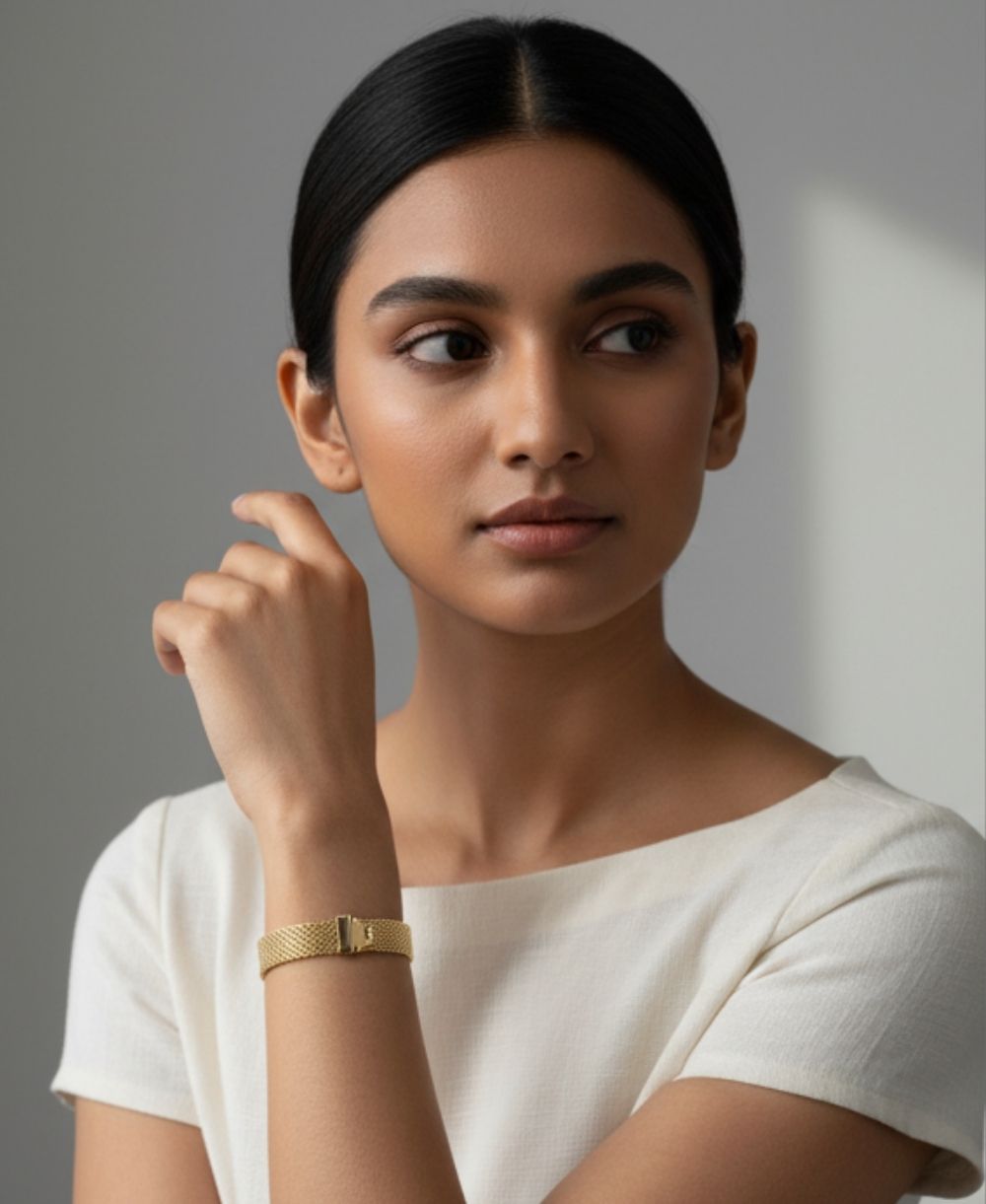 Mesh Bracelet (Gold)