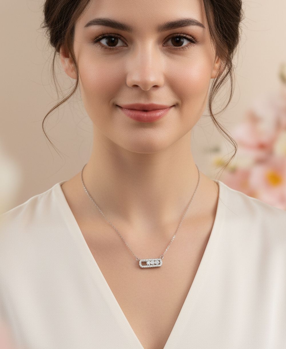 Messika Paris Pendant (Silver)