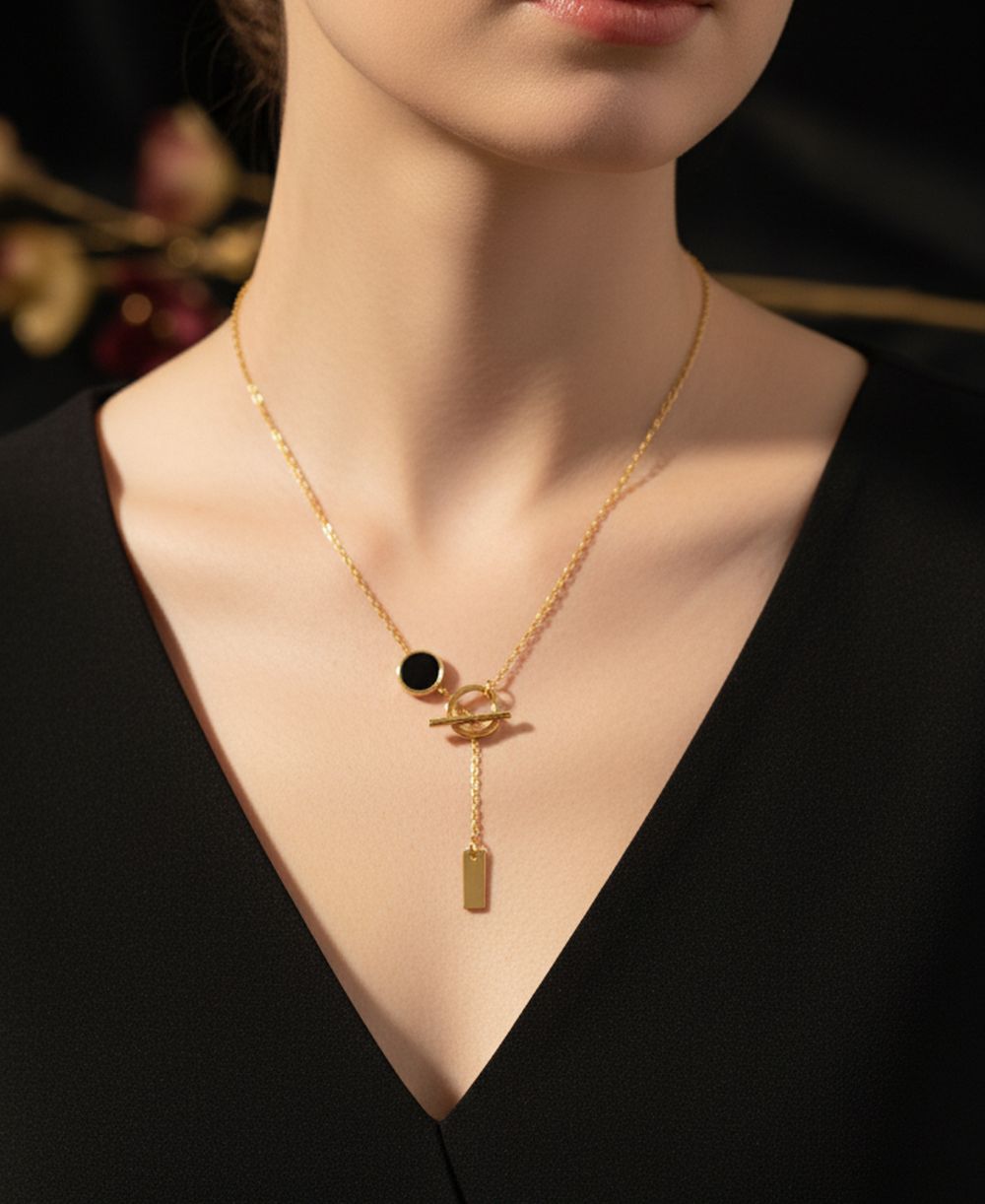 Toggle Pendant (Gold)